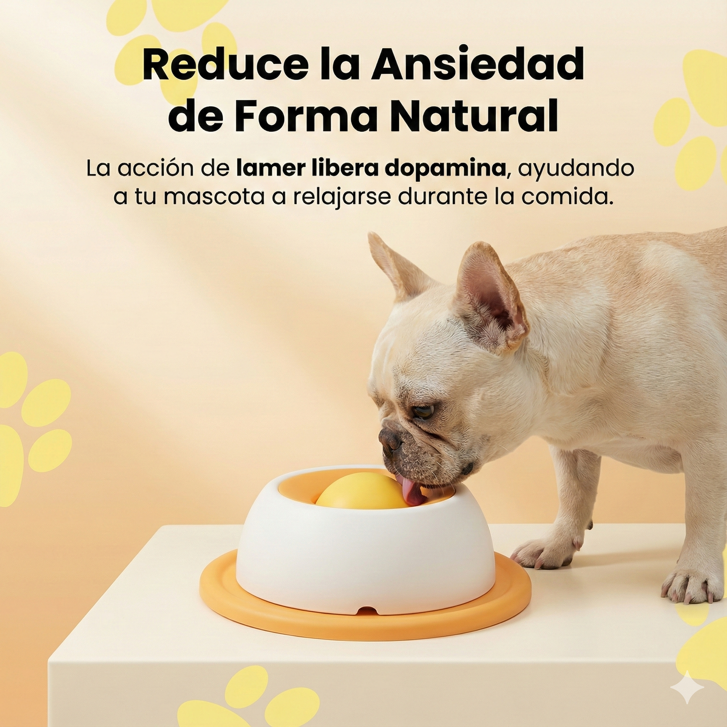 CalmiBowl™ – Tazón Lambedor Antiansiedad para Perros y Gatos