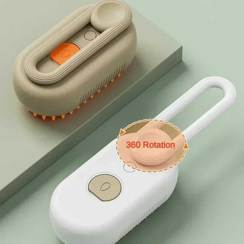 Cepillo "Mimo" a Vapor: El Spa Anti-Estrés para tu Lomito y Michi.