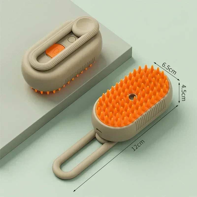 Cepillo "Mimo" a Vapor: El Spa Anti-Estrés para tu Lomito y Michi.