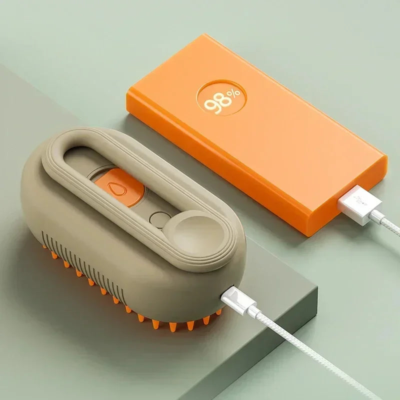Cepillo "Mimo" a Vapor: El Spa Anti-Estrés para tu Lomito y Michi.